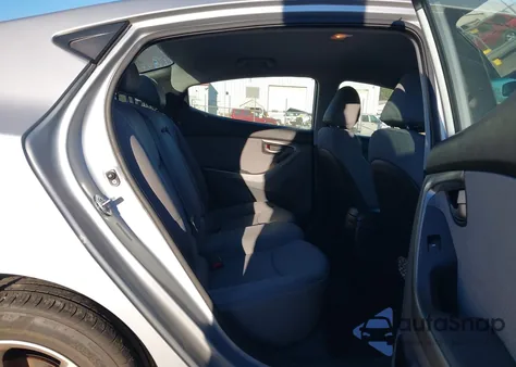 2012 Hyundai Elantra Gls z USA, uszkodzony, nr VIN 5NPDH4AEXCH100545